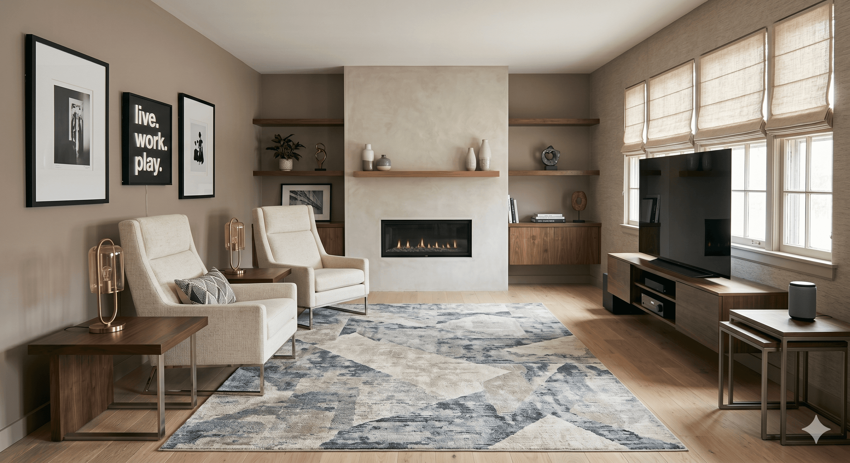 Interior of a renovated home